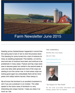 farm newsletter june 2015
