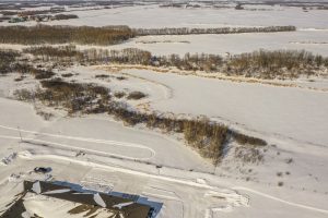Large lot for development in the town of Borden